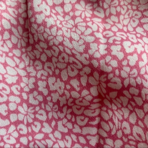 Top-shop NWT Floral Print Tiered Satin Prarie Slip Spring Summer Dress Size 8 - Picture 9 of 11